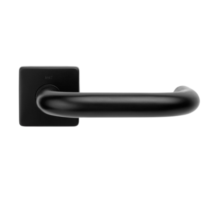 Fire-resistant door handle with WC knob M&T Meclis Q