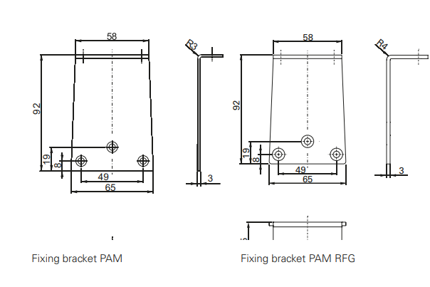 Fixing bracket parallel arm installation Eco Schulte