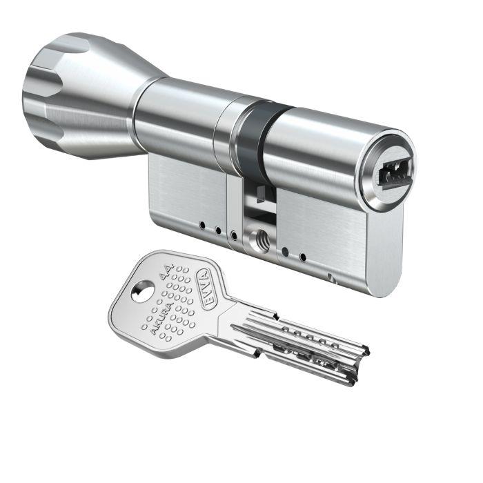 High security thumbturn profile cylinder Evva Akura 44