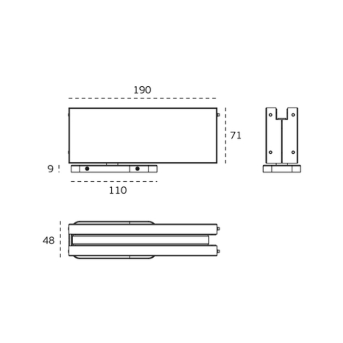 Hydraulic pivot JNF IN.81.203.B.