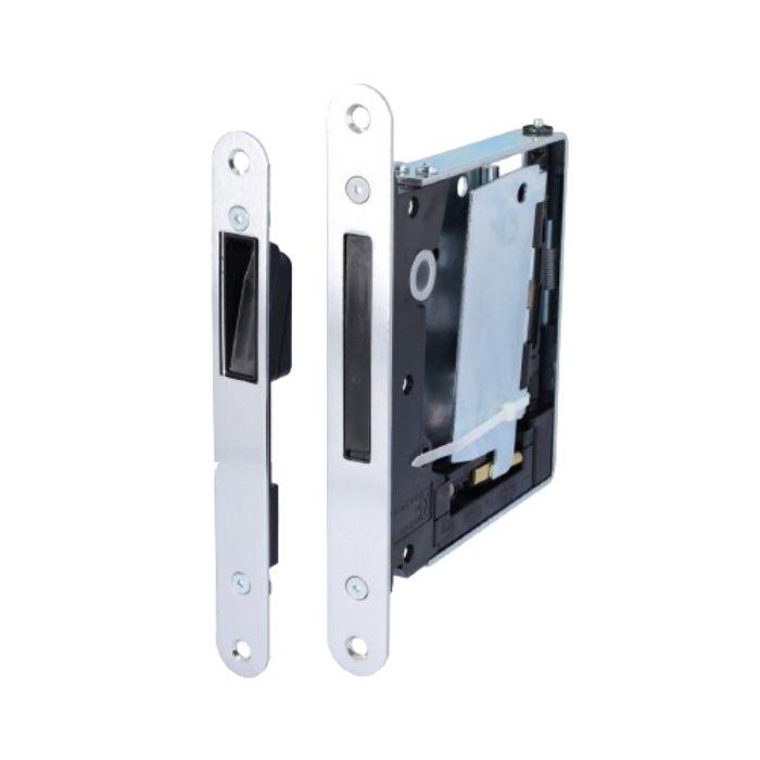 Invisible handle with WC magnetic lock - long striking plate No-Ha mini 937 SO