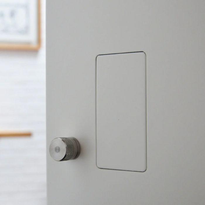 Invisible handle with WC magnetic lock - short striking plate No-Ha 937 5S
