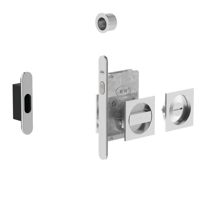 JNF Lock for sliding doors with square flush handles 20.938