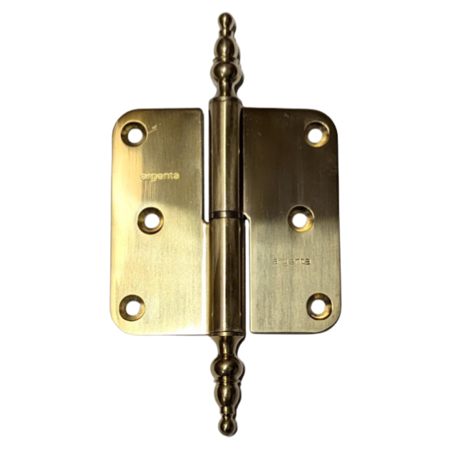 Lift off butt hinges with decorative final Argenta 80/80A