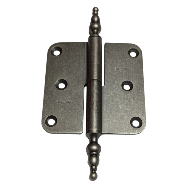 Lift off butt hinges with decorative final Argenta 80/80A