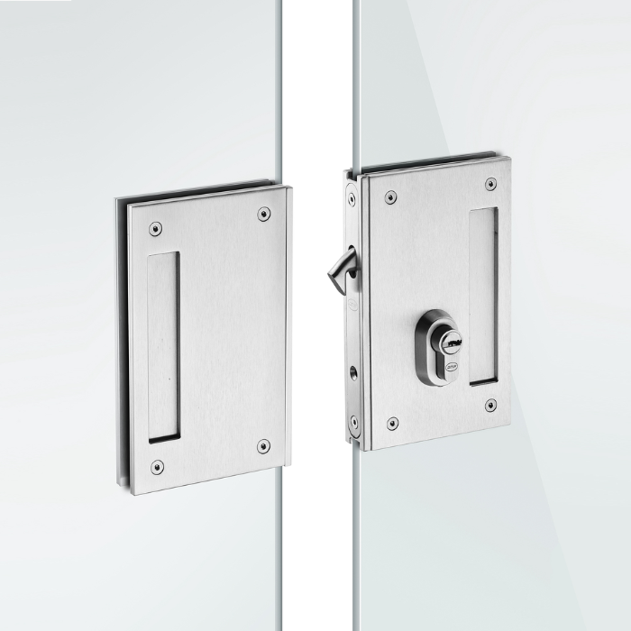 Lock for glass doors JNF IN.20.349