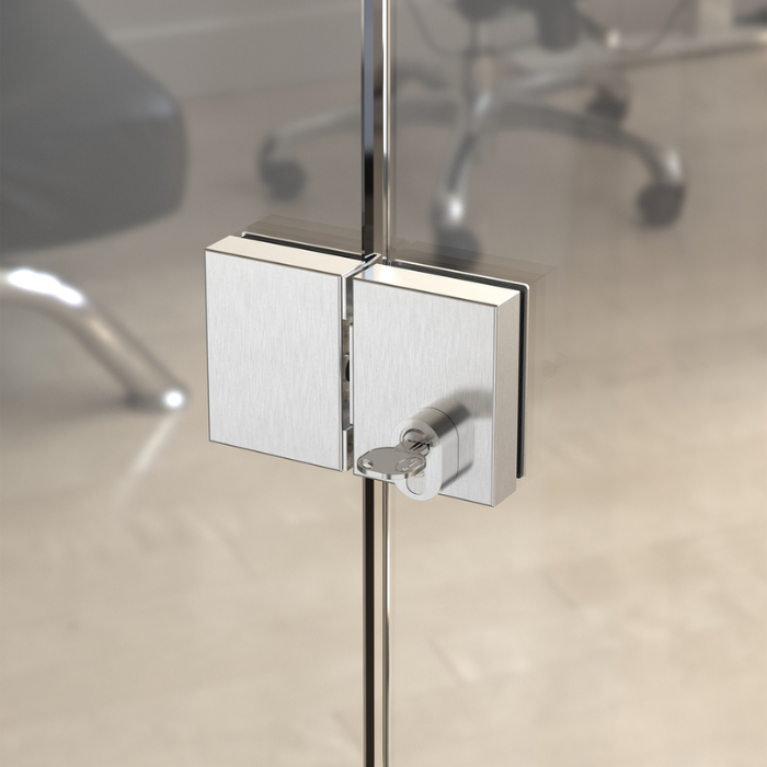 Lock for glass doors JNF IN.81.130