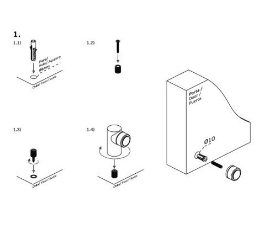 Magnetic door stopper JNF IN.13.189