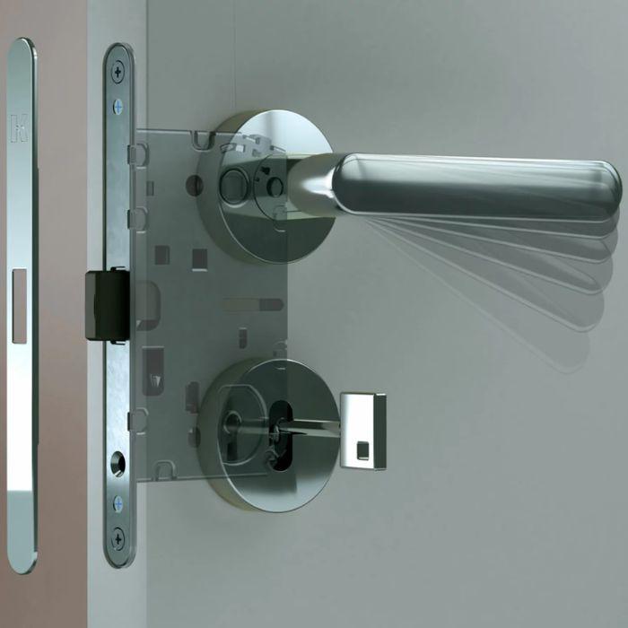 Magnetic lock with silent handle movement Krona Koblenz SPINOFF Premium