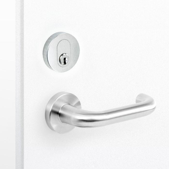 Outside scnadinavian oval cylinder Evva ICS