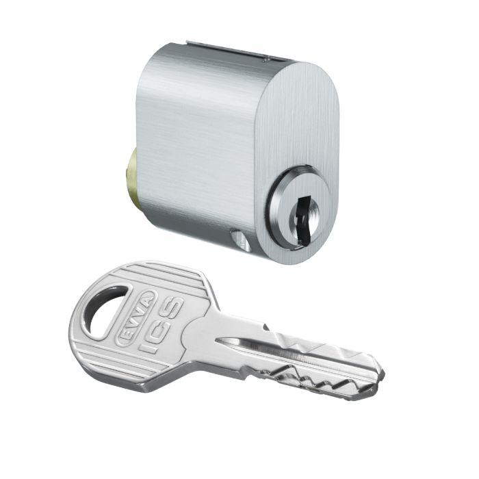 Outside scnadinavian oval cylinder Evva ICS