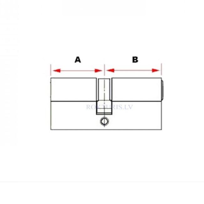 Ptofile cylinder with knob Cortellezzi Primo