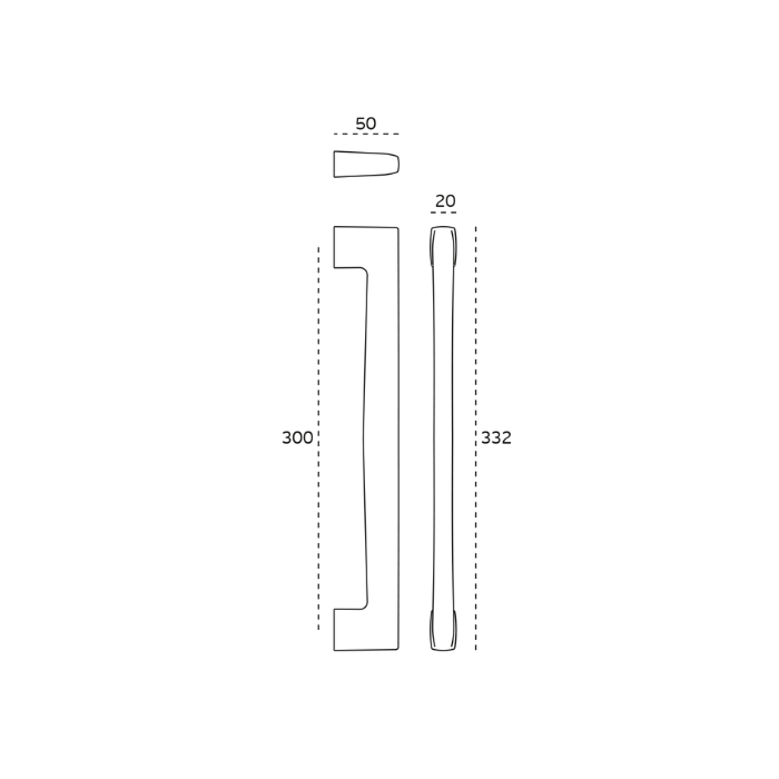 Pull handle JNF IN.07.002.D