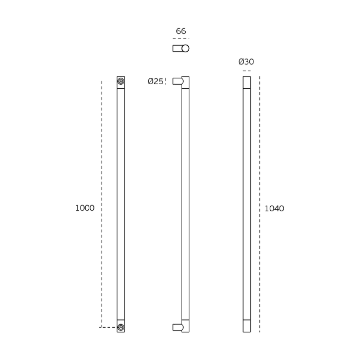 Pull handle JNF IN.07.188.D