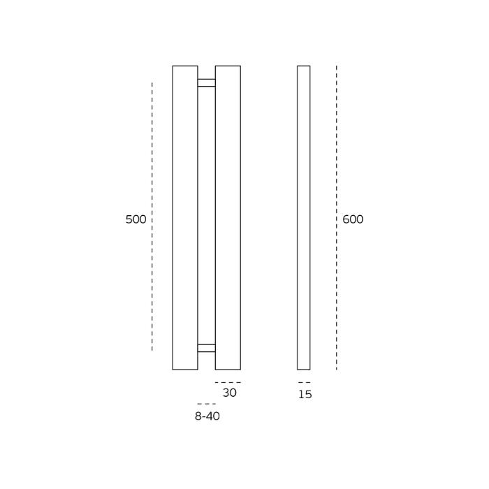 Pull handle JNF IN.07.201.V