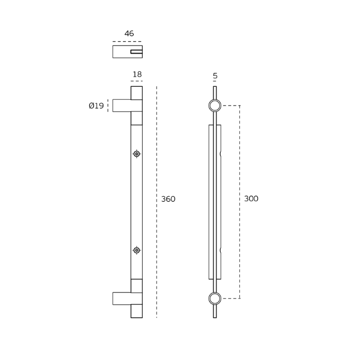 Pull handle JNF IN.07.281.D
