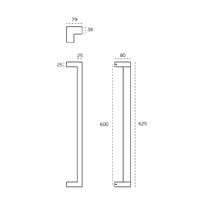 Pull handle JNF IN.07.297.D