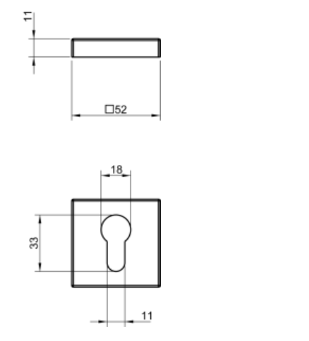 PZ rosette Tupai 3259 Q