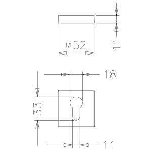 PZ rosette Tupai 4119 Q