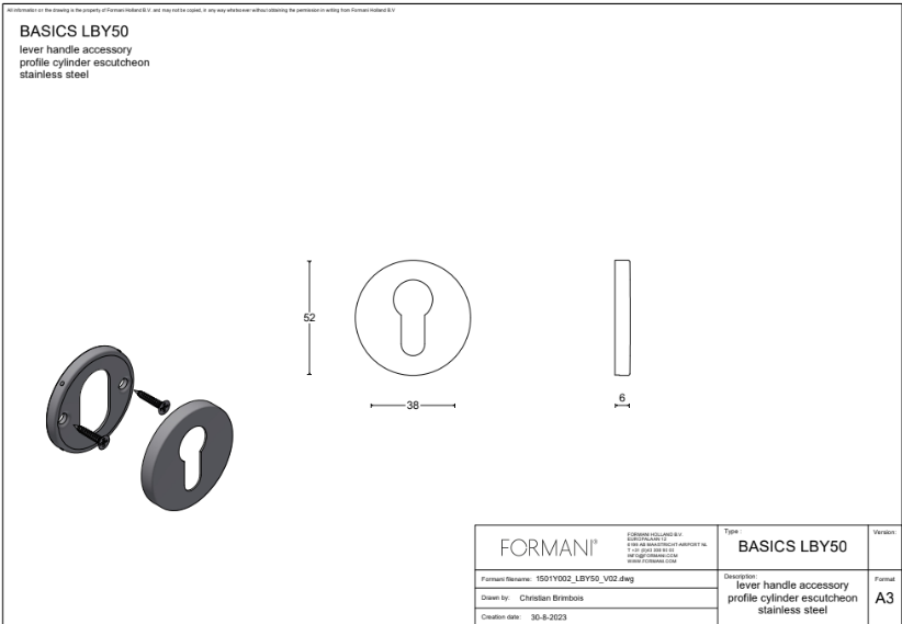 PZ uzlika Formani BASICS LBY50