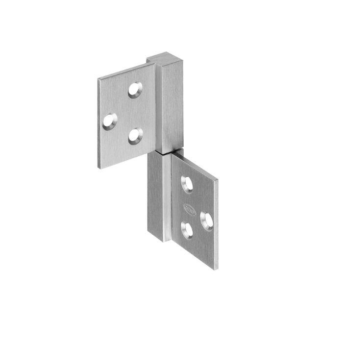 Reversible flag type hinge with ball bearing JNF IN.05.010.Q