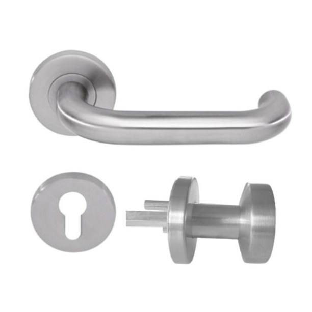 Rokturis + poga komplekts ugunsdrošām durvīm Eco Schulte PZWSG D-110 BGL