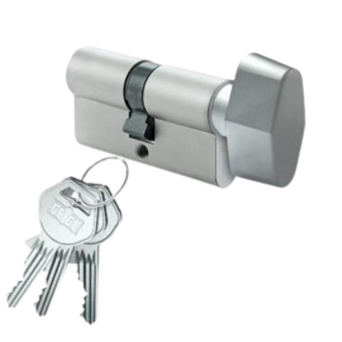 Security profile cylinder with knob Dormakaba GeGe AP1500