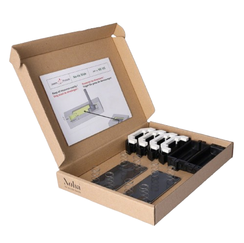 Set of handles for sliding door No-Ha slide