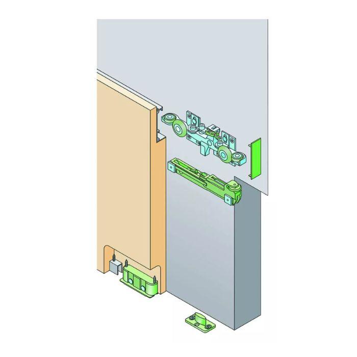 Sliding door system Sisco Sistem 1800 - 1150 Hidden