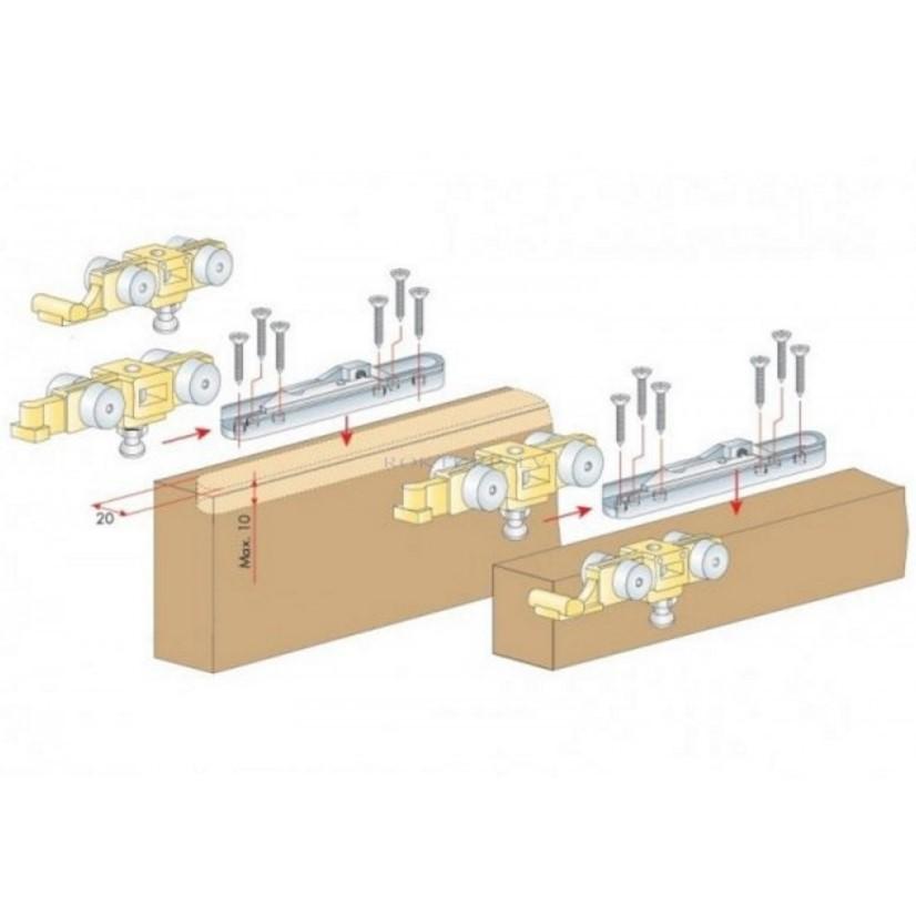 Sliding door system Terno Scorrevoli TG / AU