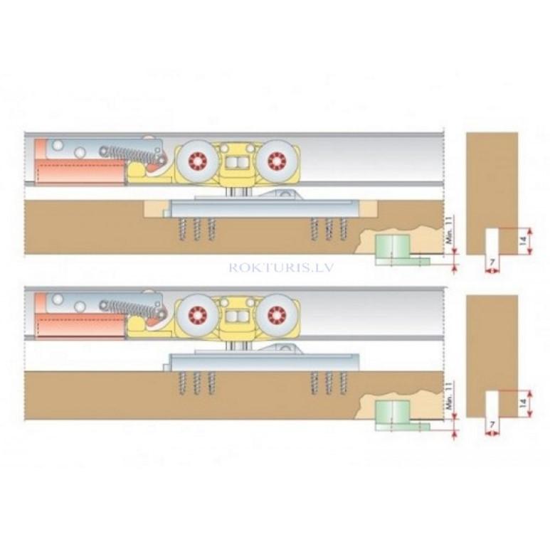 Sliding door system Terno Scorrevoli TG / AU