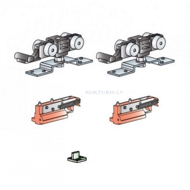 Sliding door system Terno Scorrevoli TG / NR with Soft Close brakes