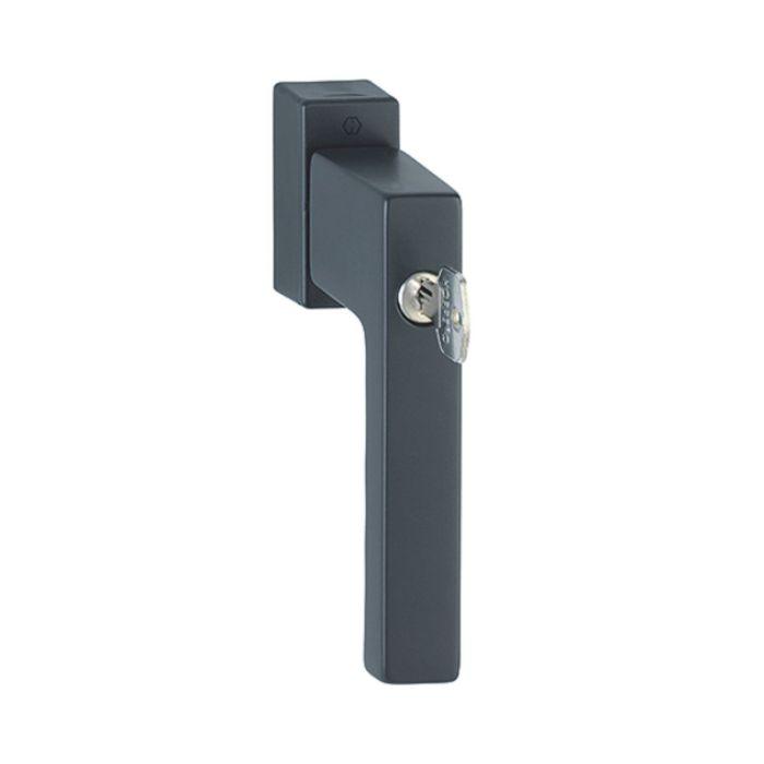 Slēdzams logu rokturis HOPPE 0737S/US947 TOULON Secustik VarioFit 7/32-42,100NM