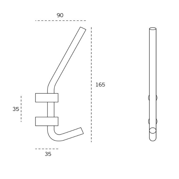 Wall hook JNF Fine IN.14.528
