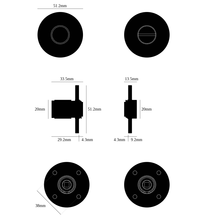 WC knob Buster + Punch Cross