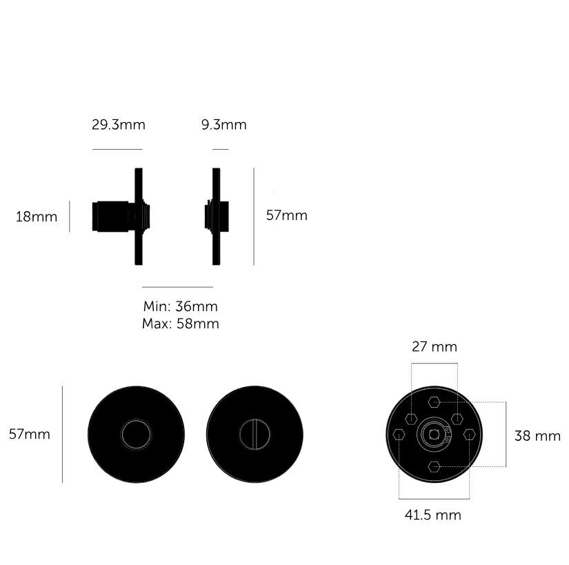 WC knob Buster + Punch Linear