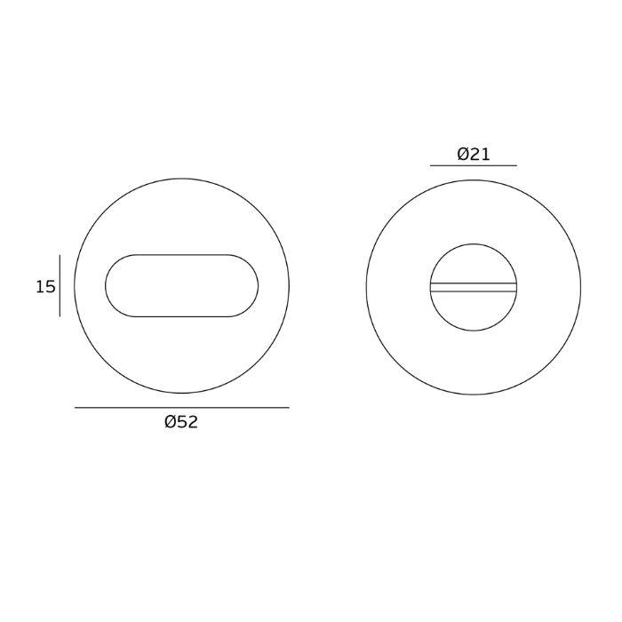 WC knob JNF AL.2006.WC
