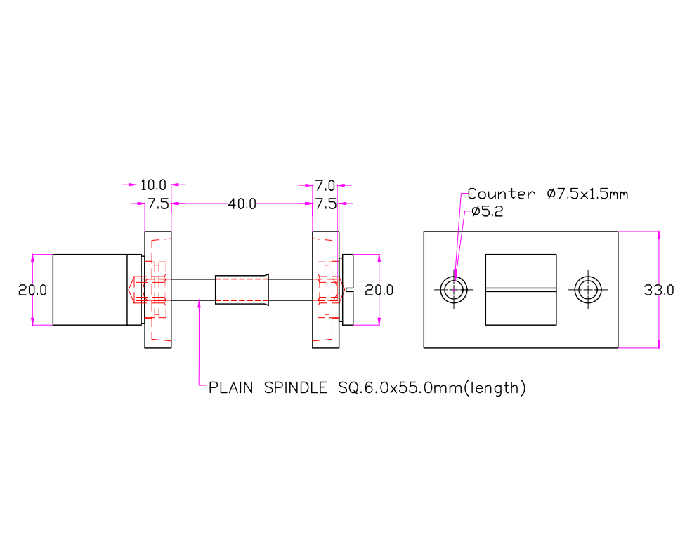 WC knob Jolie J-7010
