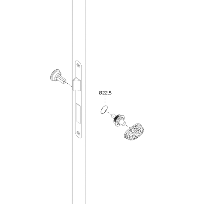 WC knob Lovegrove by JNF SY.04.002