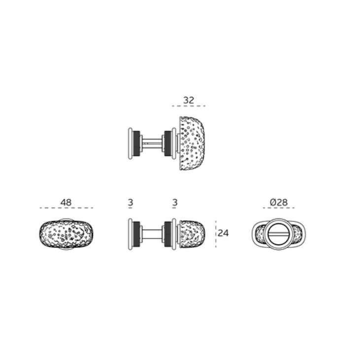 WC knob Lovegrove by JNF SY.04.002