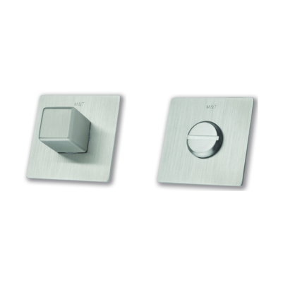 WC knob with square magnetic rosette 5 mm M&T