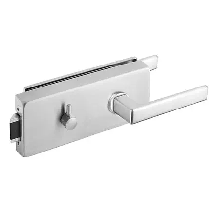 WC lock for glass doors with handle Tupai 4024
