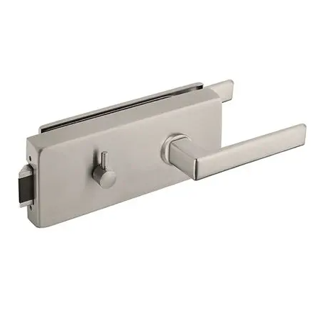 WC lock for glass doors with handle Tupai 4028