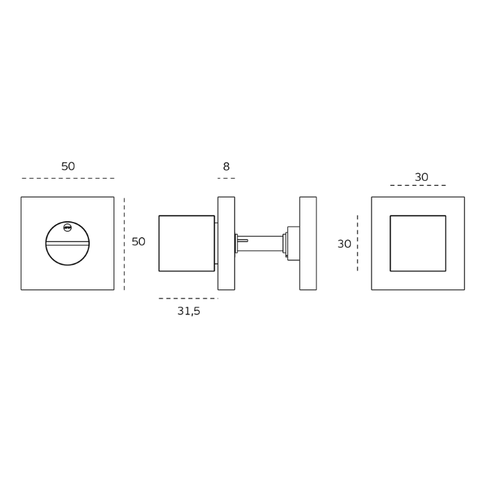 WC rosette JNF IN.04.120.