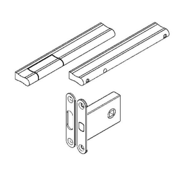 WC round knob with lock M&T mini