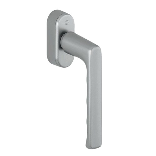 Window handle HOPPE 0700/UD9020 HAMBURG SecuForte 45° - 7/32-42 mm