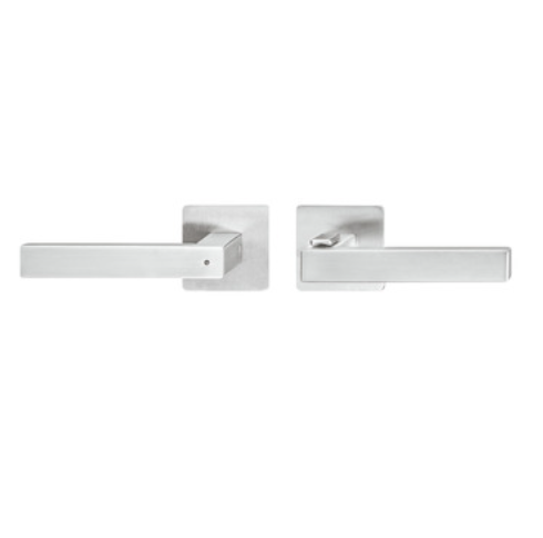 Дверная ручка со встроенной WC кнопкой Hafele Startec LDH 0160-S
