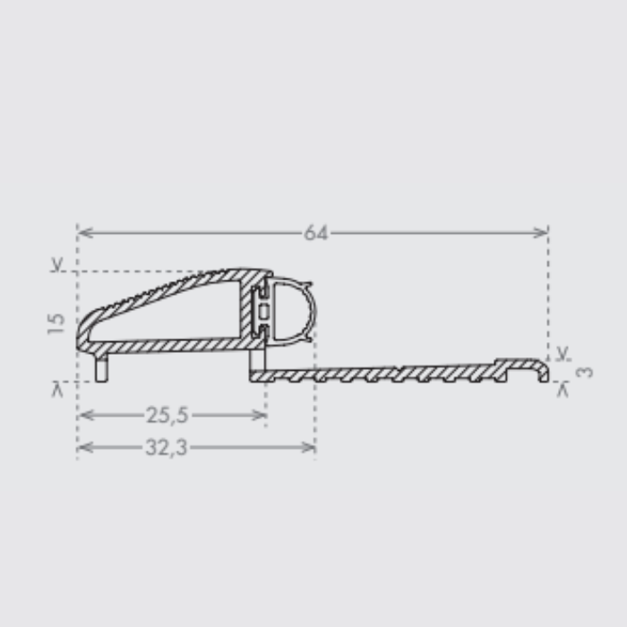 Порог CCE ULISSE LIGHT