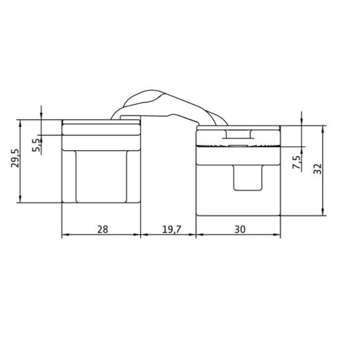 Скрытые петли Anselmi AN 161 3D FVZ 12/38