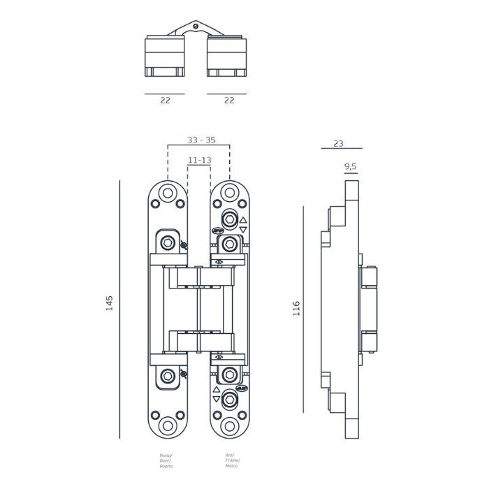 Скрытые петли JNF COPLAN IN.05.065
